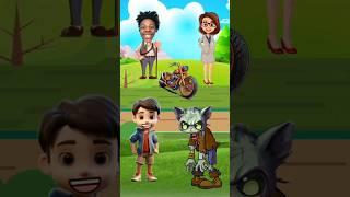 oh my god this super bike belongs to zombie,#shorts,#cartoon