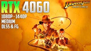 Indiana Jones and The Great Circle RTX 4060 | 1080p - 1440p | Medium | DLSS & FG