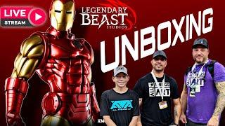 LIVE UNBOXING: Iron Man Classic 1/3 Scale Statue • WORLD PREMIERE  Legendary Beast Studio | XM