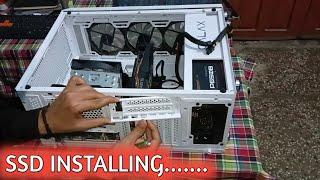 HOW TO INSTALL SSD IN PC|HOW TO INSTALL SSD IN B550 MOTHERBOARD|