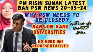 BAD NEWS: Latest PSW BAN News By RISHI SUNAKUK Prime Minister BIG DECISION #uk #rishisunak