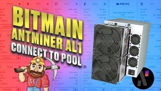 Bitmain Antminer AL1 - How to connect asic to pool?! Mining Alephium