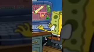 Spongebob playing brawlstars at work lol #capcut #brawlstars #edit #esponjabob