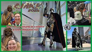 What it like to costume/ be an exhibitor at Anime Milwaukee 2025 #captainphasma #chewbacca