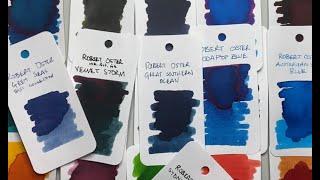 Robert Oster Signature Ink  - Some favourite inks.