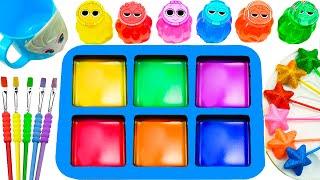 Satisfying Video DIY How To Make Rainbow Fruit Sprunki Crunchy Candy & Full Forms SLIME ASMR