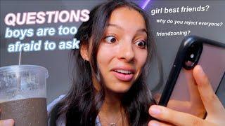 answering questions boys are too afraid to ask