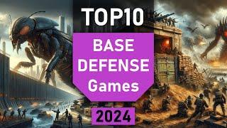 TOP10 Base Defense Games | Best Tower Defense RTS Survival Games 2024