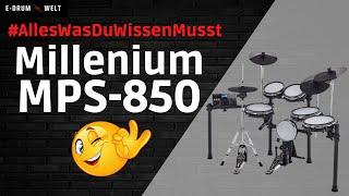 Millenium MPS-850 E-Drum Set  | Alles Was Du Wissen Musst