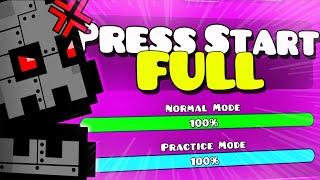 ЛУЧШАЯ ПОЛНАЯ ВЕРСИЯ "Press Start Full" [уровень 2.2 XL] - Geometry Dash