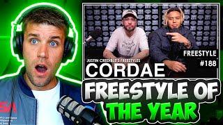 FREESTYLE OF THE YEAR?! | Rapper Reacts to Cordae - LA Leakers Justin Credible Freestyle REACTION