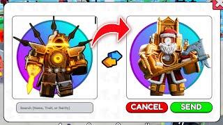 TRADE Sinister Clockman FOR *NEW* COSMIC in SKIBIDI TOWER DEFENSE