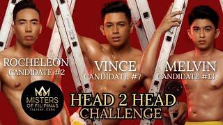 MISTERS OF FILIPINAS TALISAY, CEBU - Head To Head Challenge (Q&A) ROCHELEON, VINCE, MELVIN