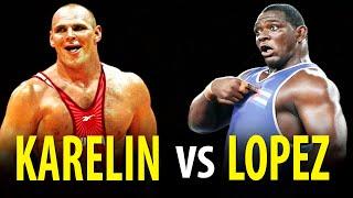 Karelin vs Cuban Giant Lopez. Who is the greatest wrestler in history?