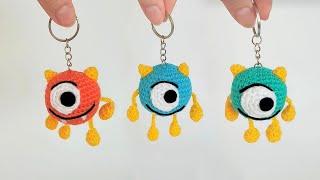 How to easily and simply crochet Keychain - Monster Mike Vozovsky in just 30 minutes