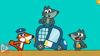 Kids Story time Fox Police  -  Educational interactive story from Pango Studio