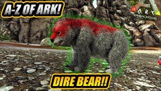 A-Z Of Ark! The DIREBEAR And Why Its The Cuddliest Killer!! || Ark Survival Evolved!