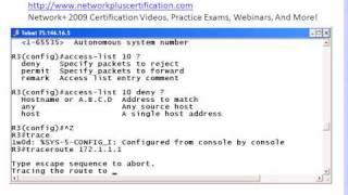 CCNA 5-Minute Practice Exam #5:  Mixed Topics