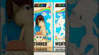 SPRUNKI TUNNER vs WENDA #sprunki #tunner #wenda