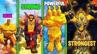 FRANKLIN Become The STRONGEST GOLD HULK EVER In GTA 5!