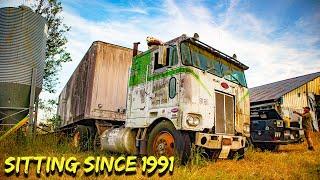 Will it start? cabover Pete Parked 20 years ago!