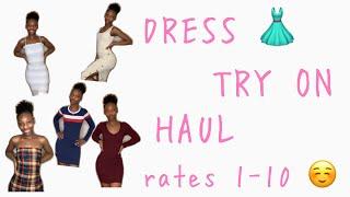 MINI DRESS TRY ON HAUL  ( FOREVER 21, ROSS, TJ MAX, ETC .. ) *MUST WATCH*