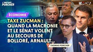 ZUCMAN TAX: WHEN MACRONIE AND THE SENATE COME TO THE RESCUE OF BOLLORÉ, ARNAULT...