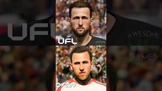 UFL vs EA FC 24 - Player Faces Comparison ft. #salah #kane #arnold #courtois #ufl #eafc24 #fc24