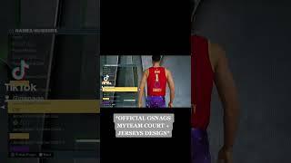 Best MyTeam jersey + court design in NBA 2K23 *OFFICIAL GSNAGS DESIGN* #nba2k #nba2k23 #unlimited