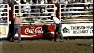 Tuff Hedeman and Lane Frost Medicine Hat, Alberta  Hat July 29,1989