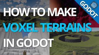 How To Make A 3D Voxel Terrain In Godot Engine 3.1-3.2 Tutorial