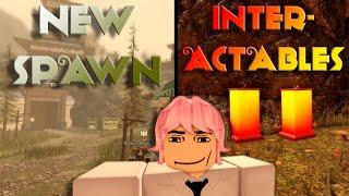 The NEW ZO UPDATE added A LOT (New spawn, Interactables) || Roblox zo samurai