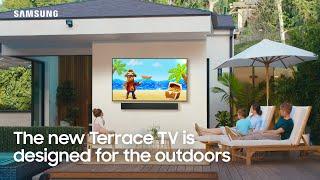 The new Terrace TV is designed for the outdoors | Samsung