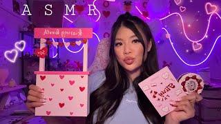 ASMR | Girl who is OBSESSED with you does your Valentine’s Day makeup 