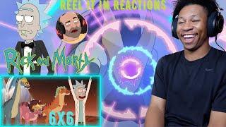 RICK AND MORTY 6x6 | REEL IT IN REACTION | “Juricksic Mort”