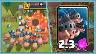  КАБАНЫ ЗА 2.3 ЭЛИКСИРА! САМАЯ БЫСТРАЯ КОЛОДА В МИРЕ / Clash Royale