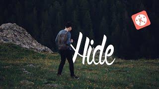 Hide text as you walk | masking text |