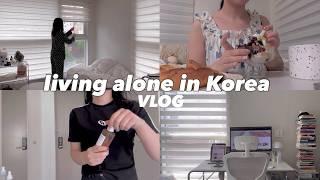 Living alone in Korea | typical 6AM to 10PM office days VLOG | grwm, korean skincare