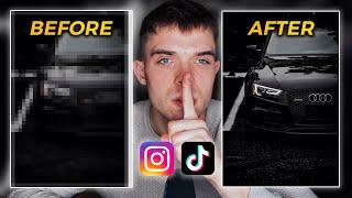 My Secret To Uploading 4k High Quality Reels On Instagram & Tiktok