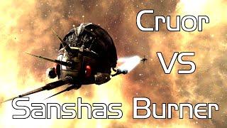 EVE Online Level 4 Sansha Burner Mission using a Cruor (Anomic Agent)