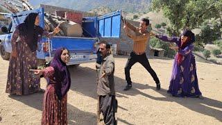 Zahra's role in preventing accidents while moving Ali and Isa's household items