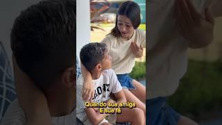 Minha amiga é minha fã #explorar #vlog