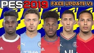 PES 2019 face update v3 smoke patch 19.3.9 DLC 6