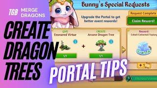 New Items Cobalt Cottontail Topiary! Create Arcane Dragon Tree | Merge Dragons Portal Upgrade