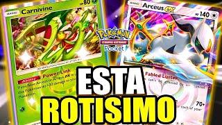 El poderoso mazo de Arceus y Carnivine que DOMINA el meta actual