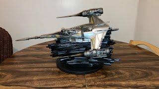 An Unboxing And Review Of Iron Studios’ Star Wars: N1 Starfighter Polystone Statue.