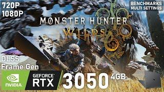 Monster Hunter Wilds | RTX 3050 Laptop | 5600H | 2x8GB | Benchmarks Multi Settings