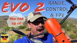 EVO 2 Range Control and FPV Quality Test - Best Drone of 2020