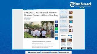  LIVE UPDATE, Deklarasi Cawapres Pendamping Prabowo