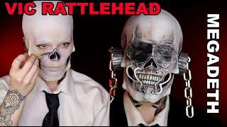 Turning Into Vic Rattlehead: Epic Megadeth Makeup Magic